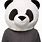 Panda Head Costume