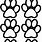 Paper Squishy Paw Template
