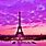 Paris Pink Sky