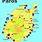 Paros Greek Island Map