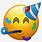 Party Emoji Face Printable