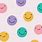 Pastel Smiley-Face Wallpaper