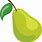 Pear Fruit Cartoon