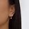Pearl Huggie Earrings Gold