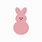 Peep Bunny SVG