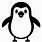 Penguin Silhouette SVG