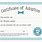 Pet Adoption Certificate for Kids
