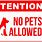Pets Not Allowed Sign