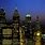 Philadelphia City Skyline at Night