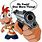Phineas Holding a Gun Meme