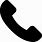 Phone Call Logo Black
