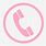 Phone Icon Light-Pink