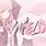 Pink Anime Aesthetic Banner