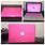 Pink Apple Laptop