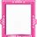 Pink Birthday Frame