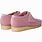 Pink Clarks Wallabees