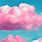 Pink Cotton Candy Clouds
