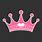 Pink Crown Icon