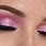 Pink Glitter Makeup