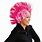 Pink Mohawk Wig