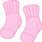 Pink Socks Clip Art