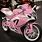 Pink Sports Bike