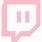 Pink Twitch Logo Transparent