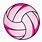 Pink Volleyball
