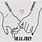 Pinky Holding Hands SVG