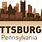 Pittsburgh Skyline Vector