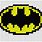Pixel Batman Logo