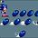 Pixel Sonic Spin Dash