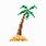 Pixelated Palm Tree