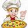 Pizza Girl Chef