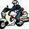 Police Motorcycle PNG