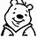 Pooh Bear Stencil