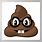 Poop Emoji with Glasses