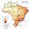 Population Density Map of Brazil