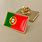 Portuguese Brooch Flag