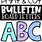 Printable Bulletin Board Alphabet Letters