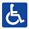 Printable Handicap Logo