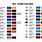 Printable NFL Team Colors