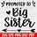 Promoted Big Sister SVG