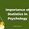 Psychology Statistics