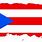 Puerto Rico Flag Outline