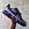 Purple Drip Basketball Shoes