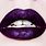Purple Glitter Lip Gloss