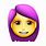 Purple Hair Emoji