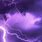 Purple Lightning Live Wallpaper