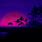 Purple Neon Sunset